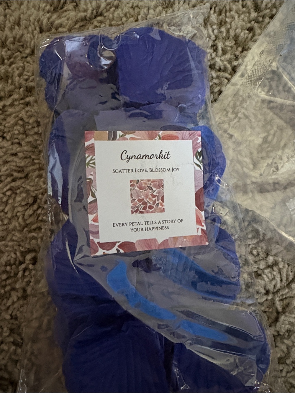 Royal Blue Decorative Petals - 10 petals